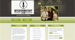 Desktop Screenshot of mycateringstaff.com